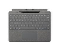 Microsoft Tastiera Surface Pro Keyboard + pennino Surface Slim Pen - Platino