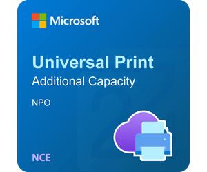 Microsoft Universal Print Additional Capacity 10K - NPO (NCE)