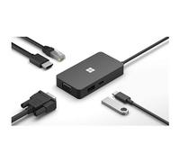MICROSOFT - USB-C Travel Hub cinque modi per connetterti a reti, schermi e altro ancora, incluso USB-C. Ideale per Surface.