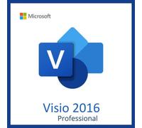 Microsoft Visio 2016 Professional Software Diagrammi Software professionale per creare diagrammi e visualizzazioni aziendali, ideale per rappresentare