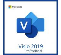 Microsoft Visio 2019 Professional Software Diagrammi Software professionale per creare diagrammi dettagliati e rappresentazioni visive di processi,