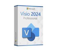 Microsoft Visio 2024 Professional Licenza per 3 PC