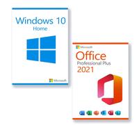 Microsoft Windows 10 Home + Microsoft Office 2021 Professional Plus