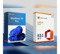 Microsoft Windows 10 Pro & Microsoft Office 2024 - LTSC Standard Bundle Key - GLOBAL