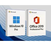 Microsoft Windows 10 Pro & Microsoft Office Professional Plus 2019 Bundle Key - GLOBAL