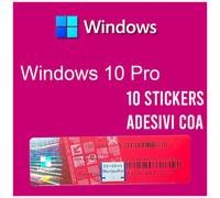 Microsoft Windows 10 Pro Professional Coa Sticker 10pz