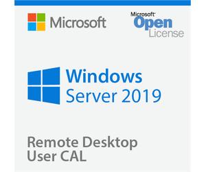 Microsoft Windows Remote Desktop Services 2019, User CAL, RDS CAL, Client Access License 10 CAL