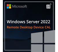 Microsoft Windows Remote Desktop Services 2022, Device CAL, RDS CAL, Client Access License 10 CAL