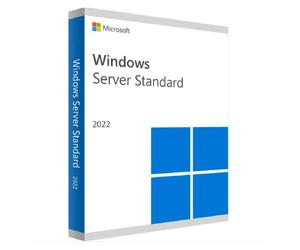 Microsoft Windows Server 2022 Standard Licenza 16 core per aziende con virtualizzazione, sicurezza avanzata e gestione ibrida.