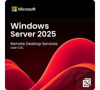 Microsoft Windows Server 2025 Remote Desktop Services User CAL 1 CAL