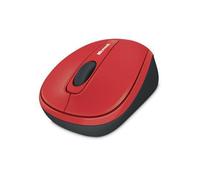 MICROSOFT WIRELESS MOBILE 3500 MOUSE GMF-00293 ROSSO