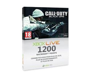 Microsoft Xbox 360 Live 1200 Points, FR