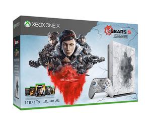 Microsoft Xbox One X 1TB, Gears 5 Limited Edition 1Tb Wifi Grigio, Bianco - Nouvo