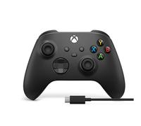 Microsoft Xbox Wireless Controller + USB-C Cable Nero Gamepad Analogico/Digitale PC, Xbox One, Xbox One S, Xbox One X, Xbox Series S, Xbox Series X