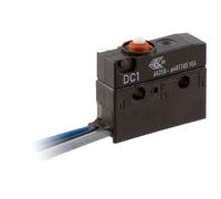 Microswitch Cherry DC1C-C3AA SPDT 6A 250V AC, Pulsante, Fili, IP67