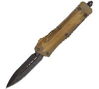 Microtech Combat Troodon D/E Damascus DLC STD Shadow 142-16DLCTULS