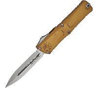 Microtech Combat Troodon® D/E Gen III Tan Stonewash Standard 1142-10TA