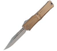 Microtech COMBAT TROODON GEN III BOWIE STONEWASH STANDARD TAN 1146-10TA
