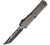 Microtech COMBAT TROODON GEN III HELLHOUND BLACK STANDARD NATURAL CLEAR SIGNATURE SERIES 1219-1NCS