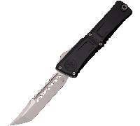 Microtech COMBAT TROODON GEN III HELLHOUND STONEWASH STANDARD BLACK 1219-10S