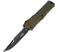 Microtech COMBAT TROODON GEN III INTERCEPTOR NERO STANDARD OD GREEN SIGNATURE SERIES