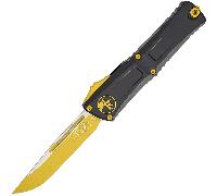 Microtech COMBAT TROODON GEN III S/E CORVETTE YELLOW STANDARD CORVETTE YELLOW CLAW BLACK 1143-1CYSK