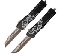 Microtech Combat Troodon HH e WH Dead Mans Hand set Apocalyptic Bronze 219-13SETDMS