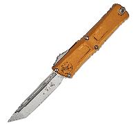 Microtech Combat Troodon® T/E Gen III Tan Stonewash Standard 1144-10TA