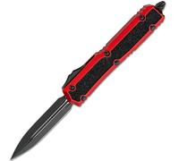 Microtech Makora 2021 Rosso con Lama DLC Inserti Bubble, DLC Hw 206-1DLCTRDBIS