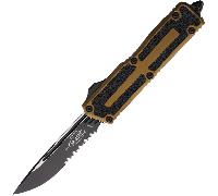 Microtech SCARAB II GEN III S/E NERO PARZIALMENTE SEGHETTATO TAN 1278-2TA