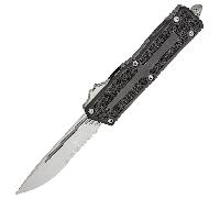 Microtech Scarab® II S/E Gen III Stonewash Parzialmente Seghettato 1278-11