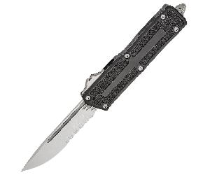 Microtech Scarab® II S/E Gen III Stonewash Parzialmente Seghettato 1278-11
