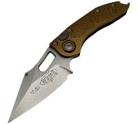 Microtech STITCH AUTO S/E STONEWASH STANDARD TAN 169-10TA
