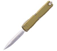Microtech ULTRATECH GEN IV D/E STONEWASH STANDARD OD GREEN 11224-10OD