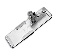 Microtomo for analisi della finezza delle fibre, affettatrice for fibre, strumento tessile for analisi della sezione trasversale del filato, area di taglio 3x0,8 mm, spessore di taglio 20 µm, for tess