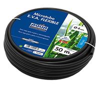 Microtubo Flessibile Ï 4/50 Mm, Colore: Nero