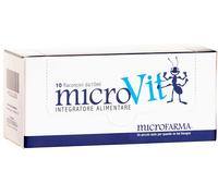 Microfarma MicroVit Integratore Alimentare 10 Flaconcini Da 10 ml