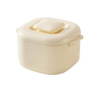 Microwavable Rice Cooker - 20.8x17.4x13.6cm Microwave Rice Cooking Bowl With Lid And Steam Vent, Quinoa, And Grain Cooker For Quick Meals, Dishwasher Safe Kitchen Tool For Home, Dorm, Office