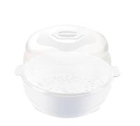 Microwave Bottle Steam Cleaner, Baby Sterilizer, Sturdy Spacious Fast Clean, Lightweight Pacifier, Bottle Cleaner for Bottles, Travel, Home, 22.5x22x17.5cm