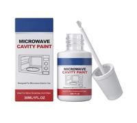 Microwave Cavity Repair Paint with Brush Food Safe High Gloss Universal