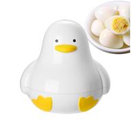 Microwave Egg Boiler - Duck Shaped Egg Steamer, Hard Soft Boiled Maker, PP Aluminum Rapid Poacher | Kitchen Eggs Boiler Gadget, Microwave Safe Eggs Cooker Quick Breakfast Tool For Home Dorm Office