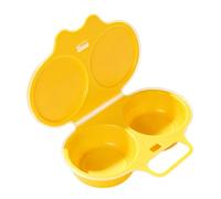 Microwave Egg Cooker, Nonstick 2-Slot Egg Maker for Quick Breakfast