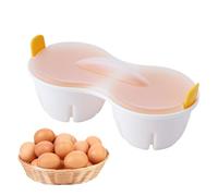 Microwave Egg Poacheer - Microonde del bracconiere ' | Scolare l' in camicia | Doppio produttore di uova in camicia antiaderente | Padella in camicia | Produttore di uova a microonde