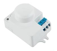 Microwave Motion Sensor 360° Adjustable Range 1-10m | 360-degree detection, adjustable 1-10m range, microwave technology, indoor security, automatic lighting