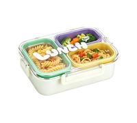 Microwave Safe Lunch Box - 3-Compartment | Leak-Proof Food Container