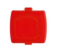 Microwave Sandwich Maker | Silicone, 16 x 16,5 x 3 cm, blu, , arancione, per toast e snack, vassoio multiuso per formaggi grigliati