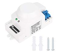 Microwave Sensor Switch, SK-600 360° Microwave Radar Sensor, Detector Light Switch for Body Motion