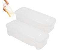 Microwave Spaghetti Cooker, Stackable Pasta Box with Drainage Holes, Fast Cooking and Straining Design, Microwave Pasta Container for Quick Meals, Home, Kitchen, Offices, Lunch, 11.42x5.51x2.76 Inches