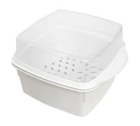Microwave Steamer - Vegetable Steamer | Microwave Container, Microwave Vegetable Steamer, Microwave Food Container, Microwave Cookware For Steaming, Microwave Steaming Pot, Microwave Cooker