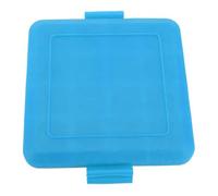 Microwave Toastie Sandwich Maker, Quick Easy To Use Non Stick Panini Press For Breakfast Grilled Cheese Snacks Dishwasher Safe Cordless Silicone Metal 520g 170x145x35mm (Blue)